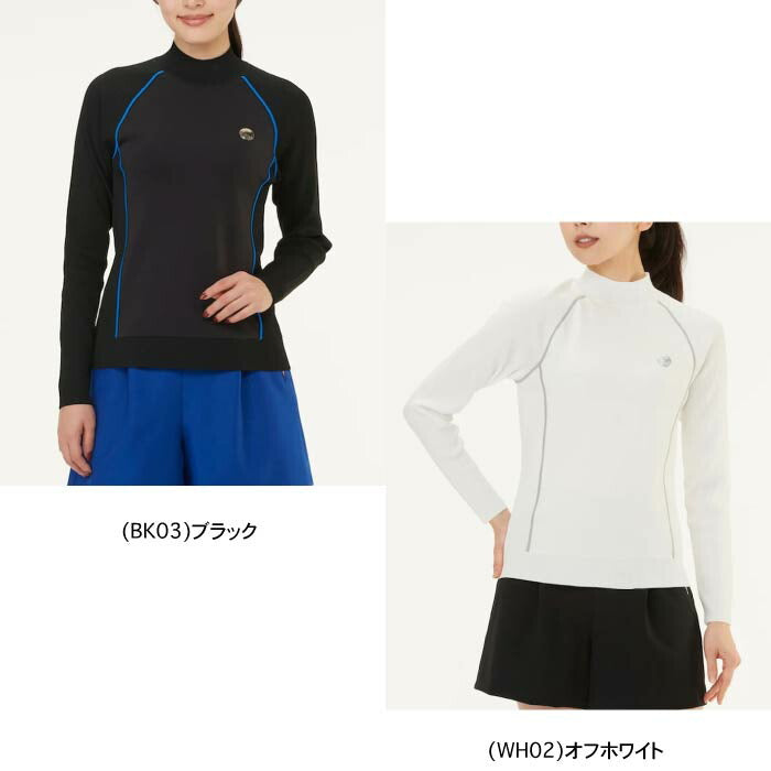 LANVIN SPORT ランバン スポール レディース ゴルフウェア ハイブリットセーター VLW4031B2N