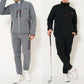 V12 ヴィトゥエルブ ゴルフウェア メンズ LX FLEECE JKT フリースジャケット 複数ポケット ストレッチ 防風 セットアップ対応 vlx2620-jk04