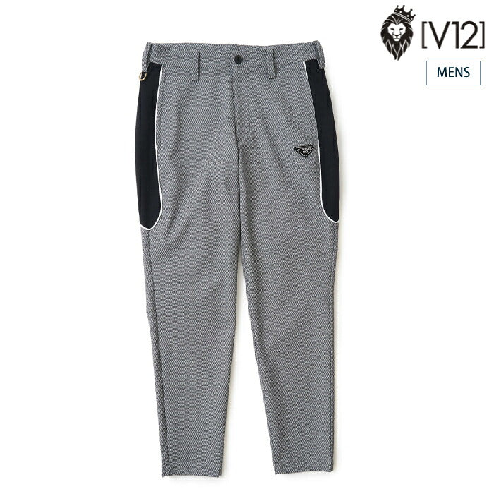 V12 ヴィトゥエルブ ゴルフウェア メンズ LX JAQ PANTS ロングパンツ ストレッチ セットアップ対応 vlx2620-pn05