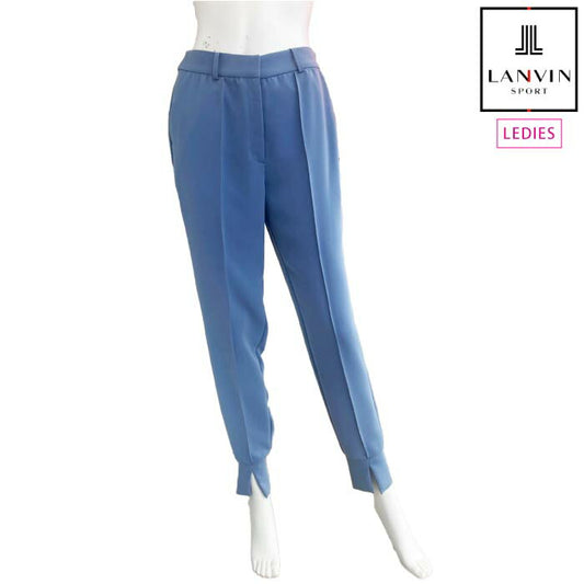 LANVIN SPORT ランバン スポール ゴルフウェア レディース ジョガーパンツ 裾スリット入り VLX802169N