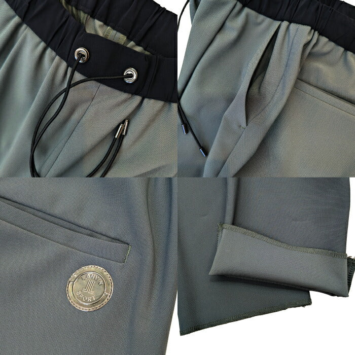 LANVIN SPORT ランバン スポール ゴルフウェア レディース ウェストギャザーフルレングスパンツ VLX805149N