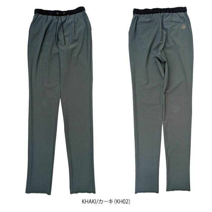 LANVIN SPORT ランバン スポール ゴルフウェア レディース ウェストギャザーフルレングスパンツ VLX805149N