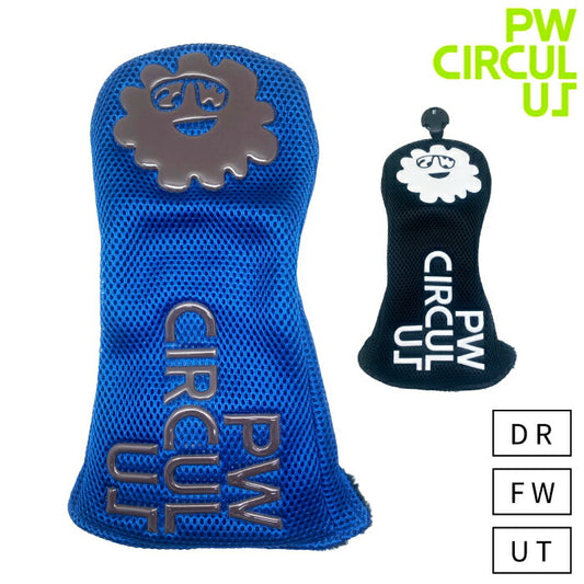 PW CIRCULUSピーダブリュサーキュラス ゴルフ メンズ レディース UNISEX メッシュヘッドカバー zz7igm0011