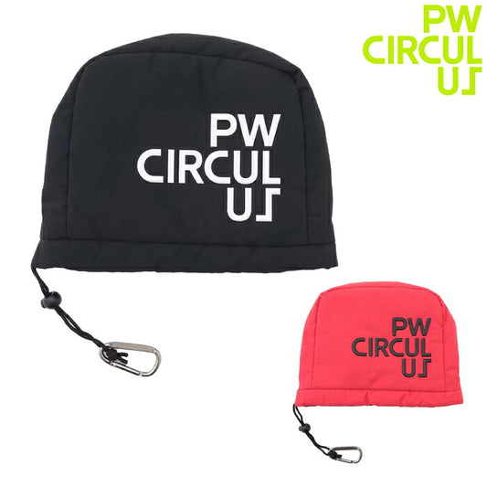 PW CIRCULUS ピーダブリュサーキュラス ゴルフ メンズ レディース UNISEX ナイロンワッシャー アイアンカバー シボ感が魅力的 カラビナ付 zz7ilm0011