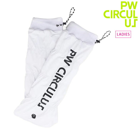 PW CIRCULUS ピーダブリュサーキュラス ゴルフウェア レディース WOMEN 防寒レッグウォーマー ふわっとした履き心地 zz7wgw0504