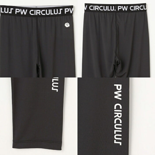 PW CIRCULUS ピーダブリュサーキュラス ゴルフウェア レディース WOMEN UVレギンス 接触冷感 UVカット 吸水速乾 ストレッチ zz7wlm0304