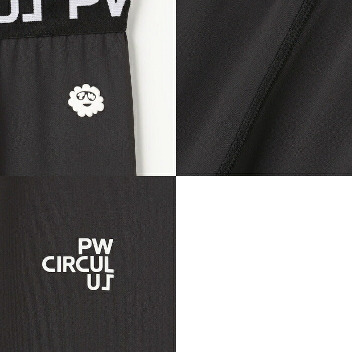 PW CIRCULUS ピーダブリュサーキュラス ゴルフウェア レディース WOMEN UVレギンス 接触冷感 UVカット 吸水速乾 ストレッチ zz7wlm0304
