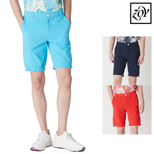 【30%OFF SALE】ZOY ゾーイ メンズ MENS ガーメントダイ ショートパンツ ビンテージ加工 071422426