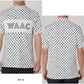 WAAC ワック メンズ スタープリント 半袖モックネックTシャツ 接触冷感 072222022