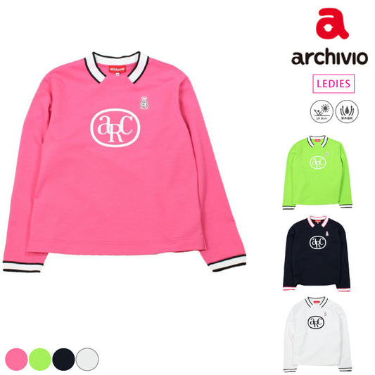 【30%OFF SALE】archivio アルチビオ レディース プルオーバー 吸水速乾 UVカット A159206