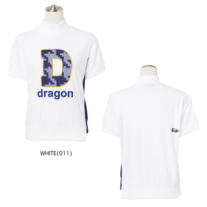 Dance With Dragon ダンスウィズドラゴン レディース D-DRAGONパイル半袖トレーナー 日本製 D2-214320