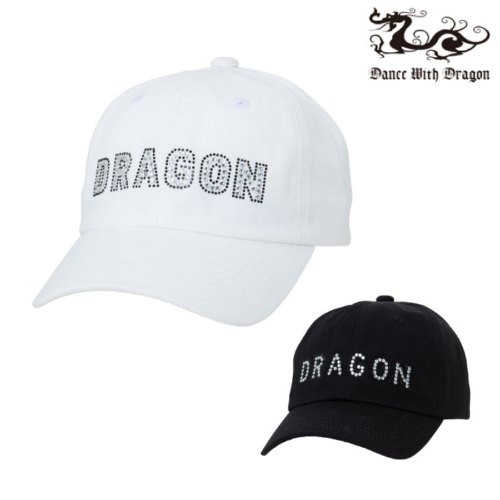 Dance With Dragon ダンスウィズドラゴン メンズ レディース ジルコンロゴキャップ D3-132132