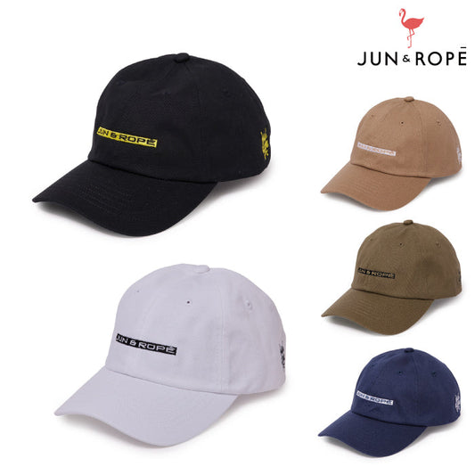 【40%OFF SALE】Jun & Rope ジュンアンドロペ メンズ ロゴ入りツイルキャップ EJU32010