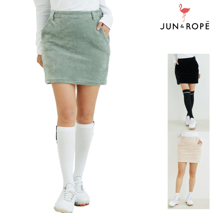 JUN&ROPE’ ジュンアンドロペ レディース ソフトコーデュロイジャージスカート ERC72200
