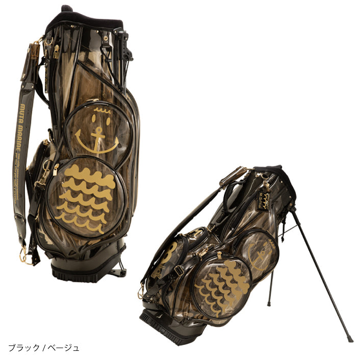 【送料無料】MUTA MARINE GOLF ムータマリンゴルフ メンズ レディース クリア８キャディバッグ MGAD-749037 2022