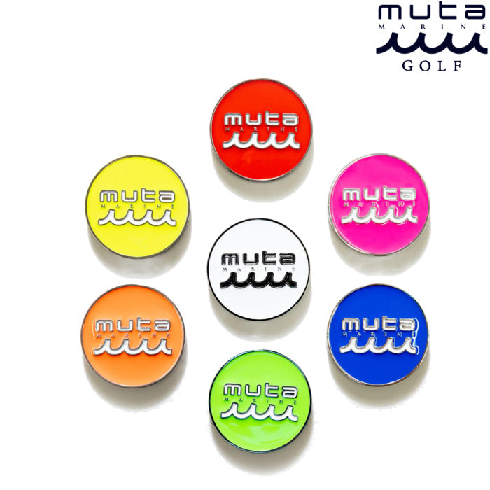muta MARINE GOLF ムータマリンゴルフ メンズ レディース GOLF リバーシブルマーカー [全7色] MGBC-200912