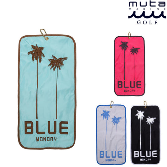 muta MARINE GOLF ムータマリンゴルフ メンズ レディース BLUE MONDAY クラブタオル【全4色】 MGBC-220310