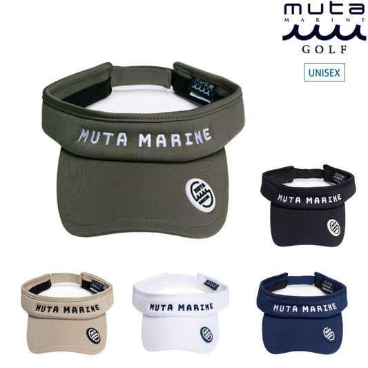 muta MARINE GOLF ムータマリンゴルフ メンズ レディース ソフトジャージー バイザー【全5色】MMAV-622065