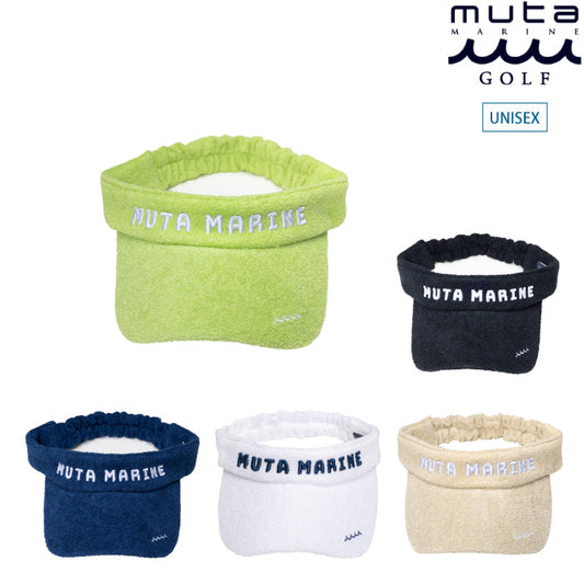 muta MARINE GOLF ムータマリンゴルフ メンズ レディース パイル バイザー [全5色] MMAV-622107