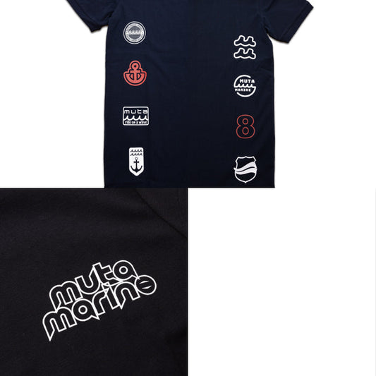 muta MARINE GOLF ムータマリンゴルフ メンズ レディース BACK LOGO Tシャツ【全3色】 MMAX-434247
