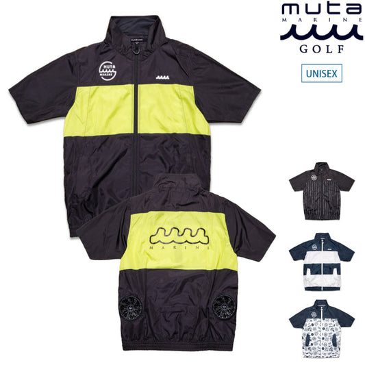 muta MARINE GOLF ムータマリンゴルフ メンズ レディース 空調服(R) 空調ブルゾン【全4色】 MMBC-210826