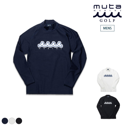 muta MARINE GOLF ムータマリンゴルフ メンズ レディース ヒートパフォーマ モックネックシャツ【全3色】MMMK-443177