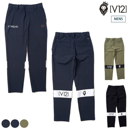 V12 ヴィトゥエルブ メンズ  BACK LINE PANTS ナイロンパンツ 軽量 V122220-PN09