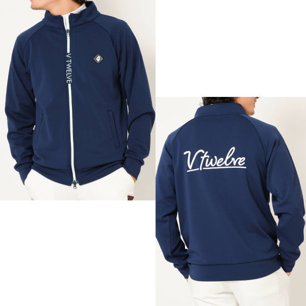 V12 ヴィトゥエルブ メンズ レディース ZIP H LOGO JKT ジップアップジャージ V122310-SW08