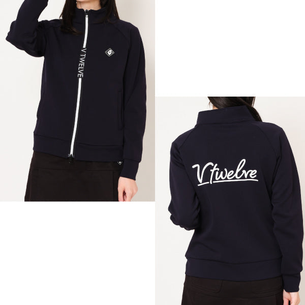 V12 ヴィトゥエルブ メンズ レディース ZIP H LOGO JKT ジップアップジャージ V122310-SW08